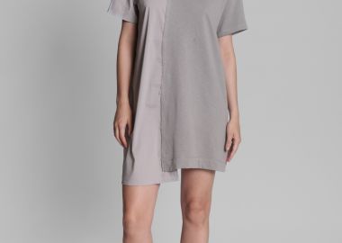 Collectiva Noir - ROHA DRESS - GREY - Collectiva Noir - 